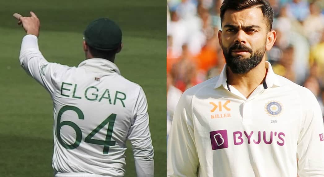 What was the feud between Kohli and Elgar?